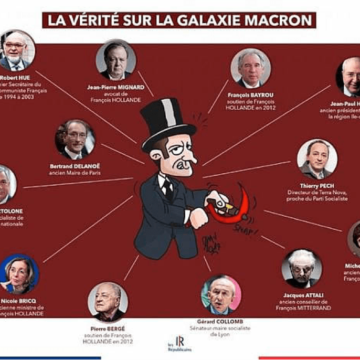 Caricatura antisemita de Macron: ¿lo puede creer uno?