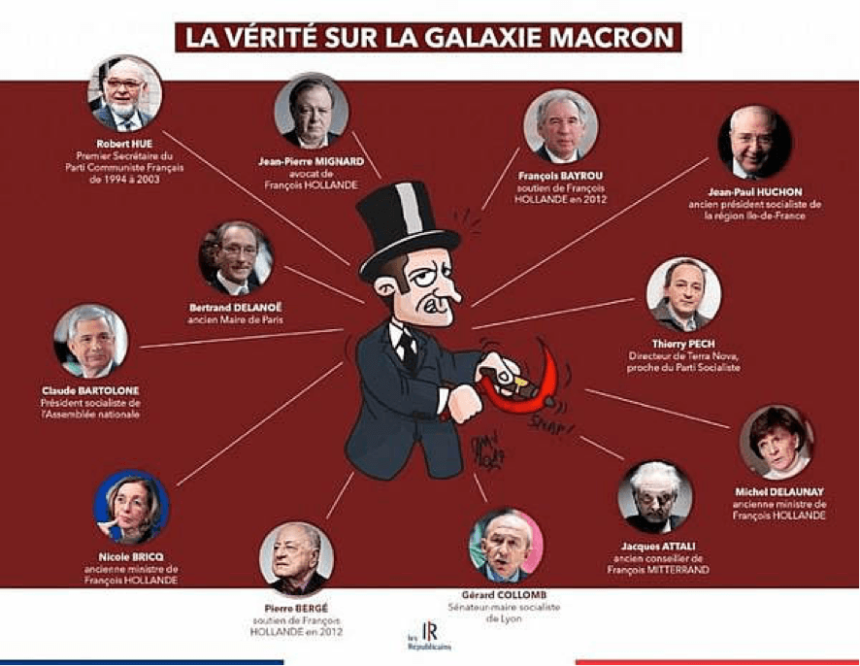 Caricatura antisemita de Macron: ¿lo puede creer uno?