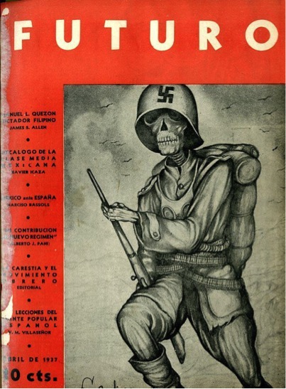 Arte y literatura antifascistas en la revista “Futuro”