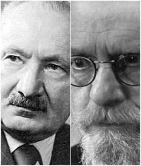 Mundo de la vida y concepción del mundo: una confrontación de la idea de la filosofía entre Husserl y Heidegger.
