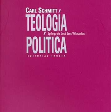 El debate Schmitt-Peterson. Revisión del problema de la teología-política